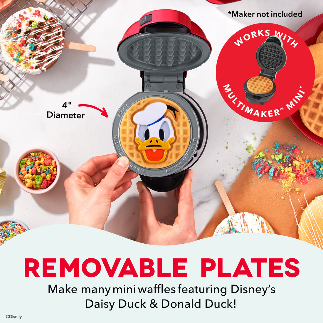 MultiMaker® Mini System: Removable Plate Sets